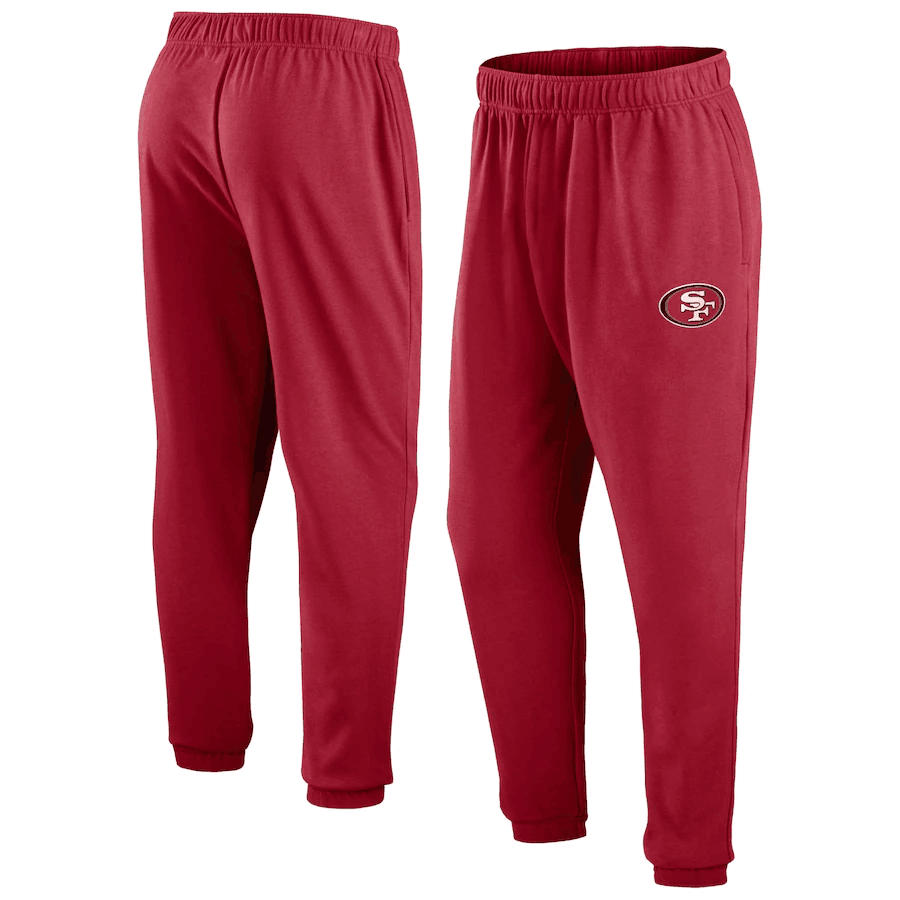 Men's San Francisco 49ers Scarlet From Tracking Sweatpants